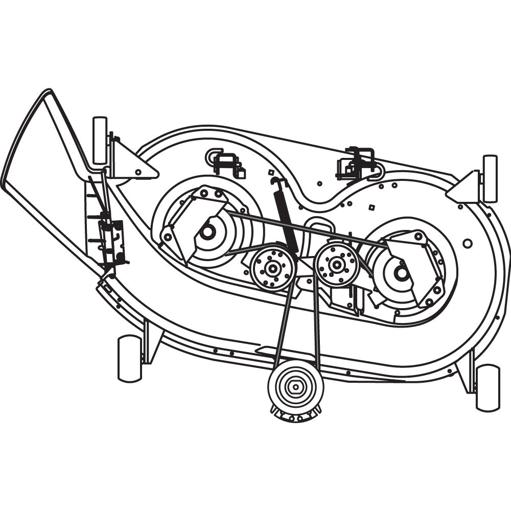 Craftsman lt2000 cheap drive belt length