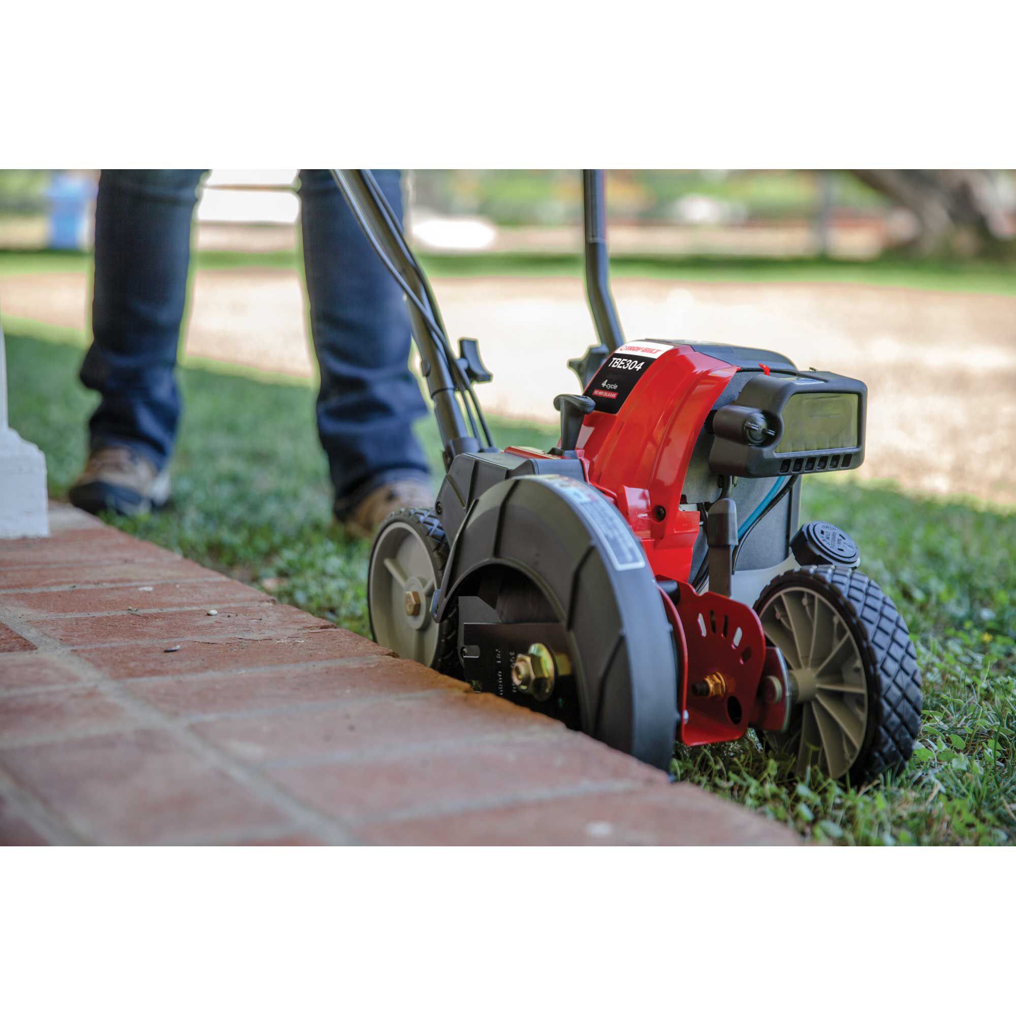 Troy bilt 9.0 lawn edger deals 158cc