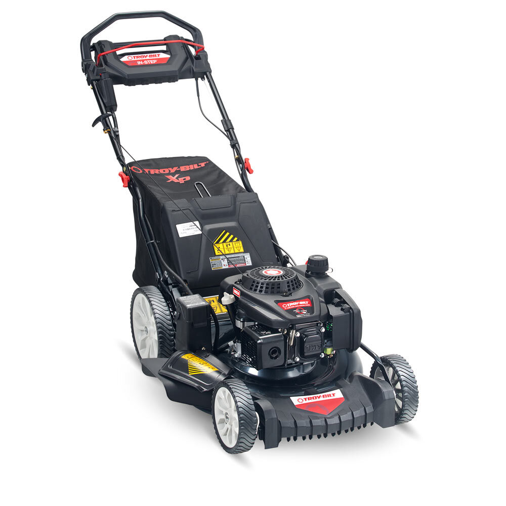 Petrol lawnmower electric start self 2024 propelled