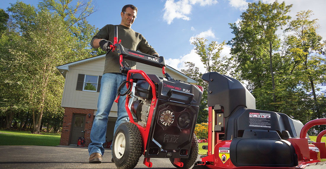 Troy bilt 2024 flex lawn mower